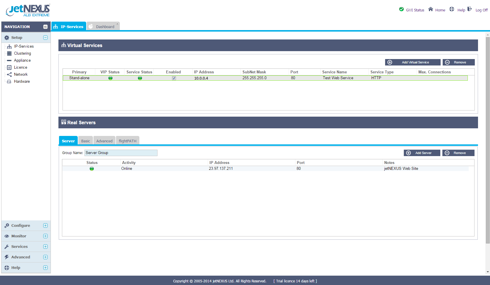 edgeNEXUS Load Balancer in Azure